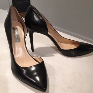 INC Black Leather d’Orsay Pumps - Size 7.5